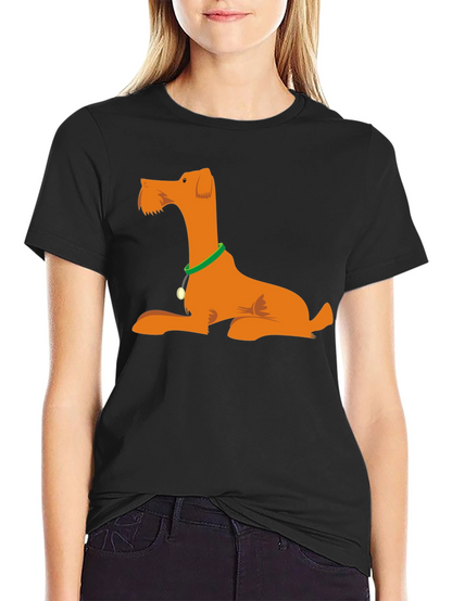 Dog Breed Graphic T-Shirt - Casual Black Tee