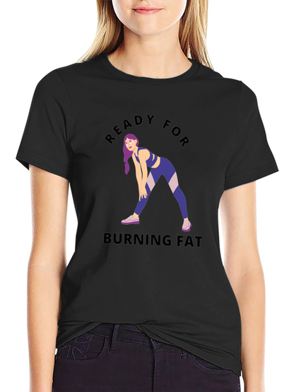Burning Fat Fitness T-Shirt