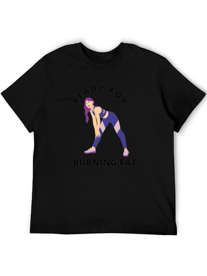 Burning Fat Fitness T-Shirt