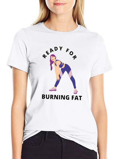Burning Fat Fitness T-Shirt