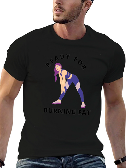 Burning Fat Fitness T-Shirt