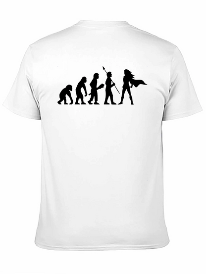 Evolution of the Woman Warrior T-Shirt - Black