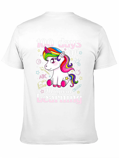 100 Days of Magical Learning Unicorn T-Shirt