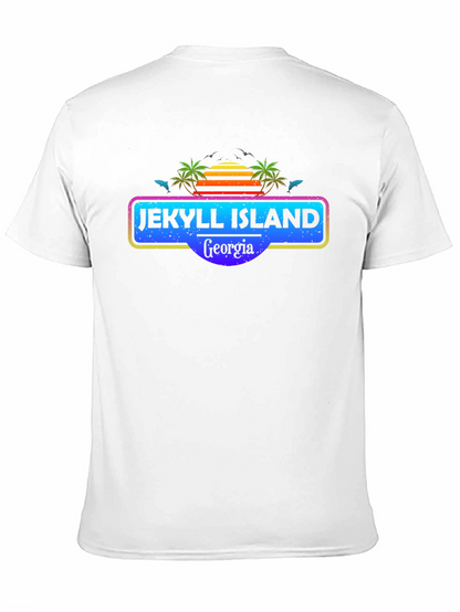 Jekyll Island Georgia T-Shirt Retro Graphic Tee