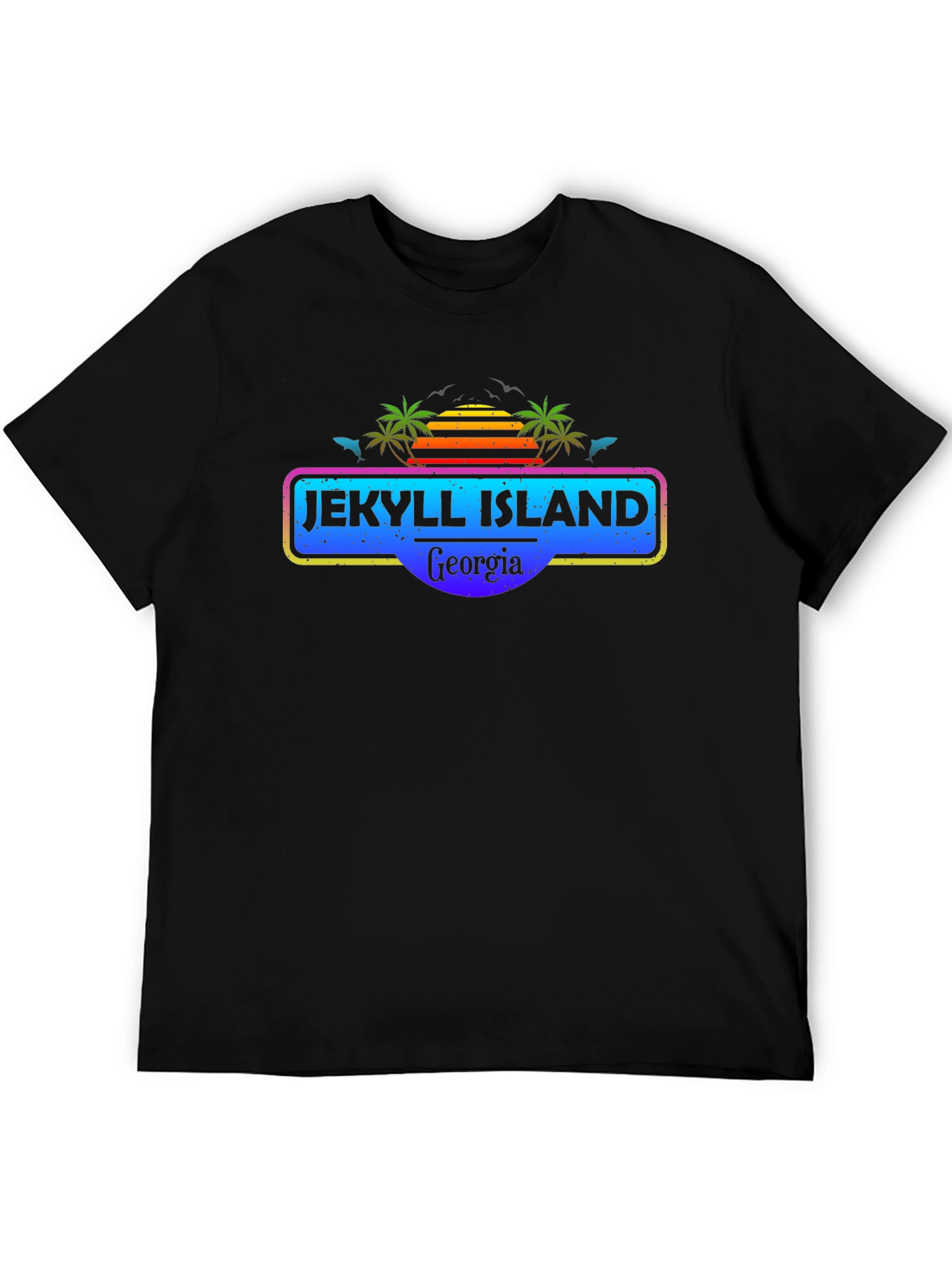 Jekyll Island Georgia T-Shirt Retro Graphic Tee
