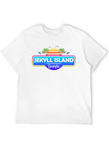 Jekyll Island Georgia T-Shirt Retro Graphic Tee