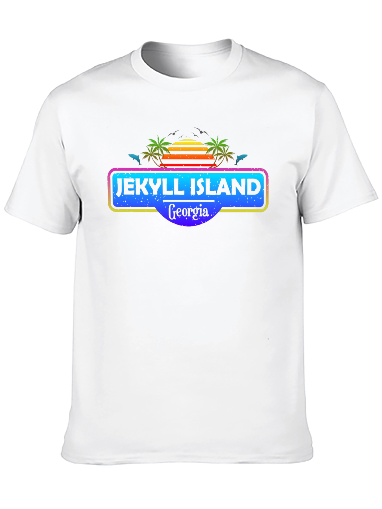 Jekyll Island Georgia T-Shirt Retro Graphic Tee