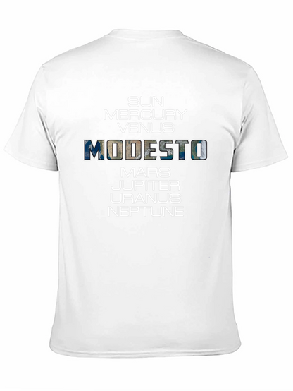 Planets Modesto T-Shirt - Space & City Pride Tee