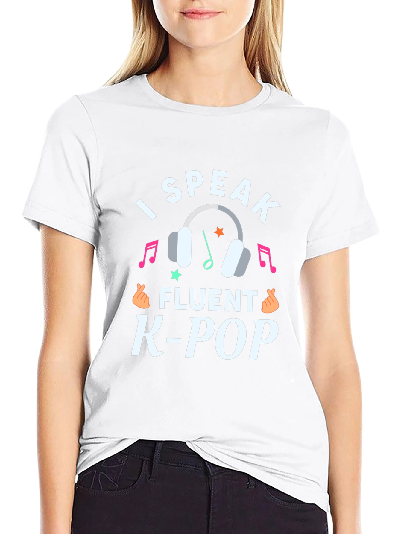 I Speak Fluent K-Pop Graphic Tee