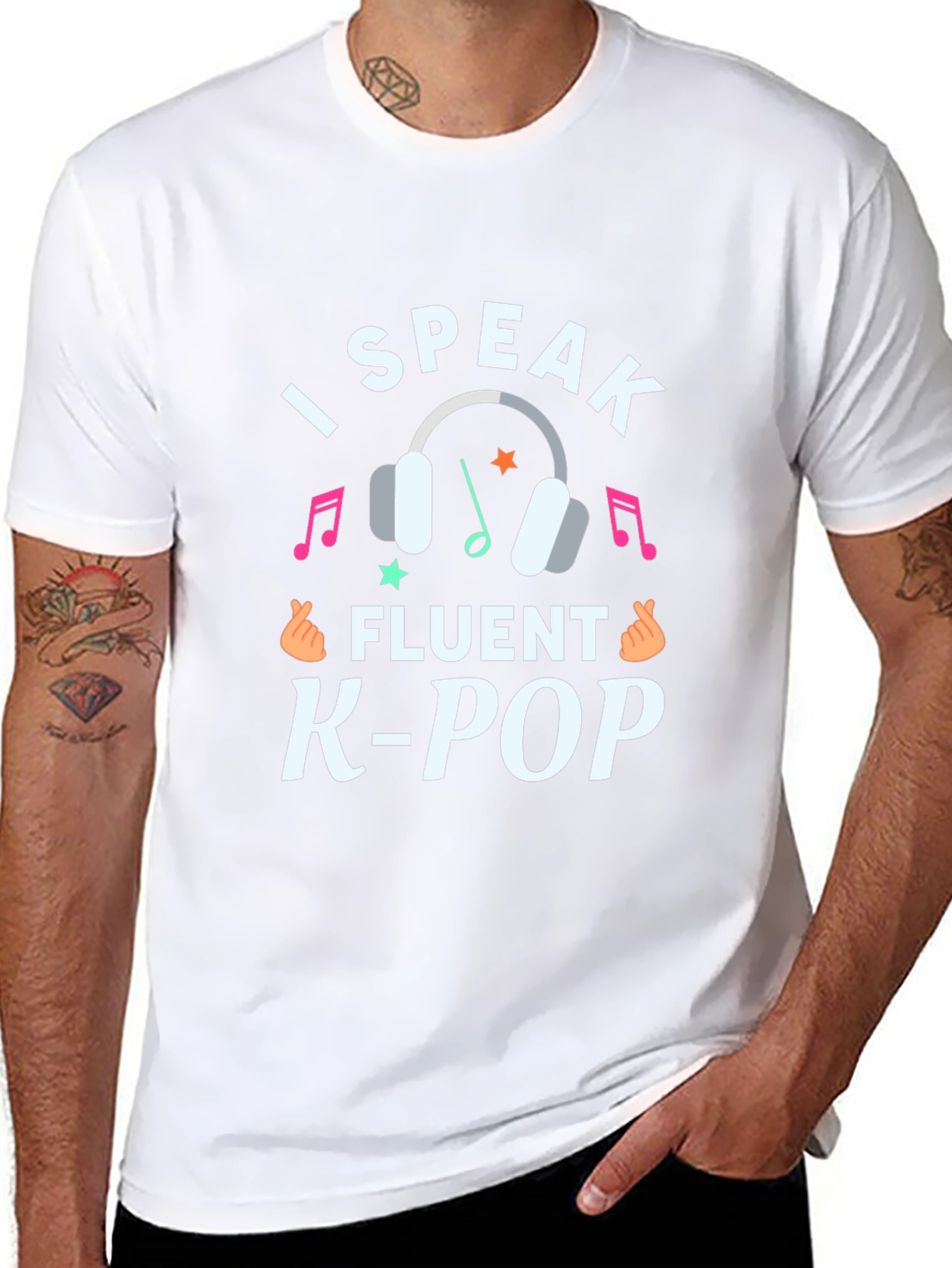 I Speak Fluent K-Pop Graphic Tee