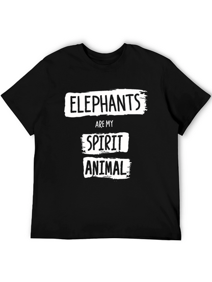 Elephants Are My Spirit Animal - Graphic Tee