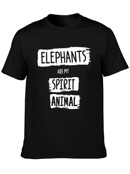 Elephants Are My Spirit Animal - Graphic Tee