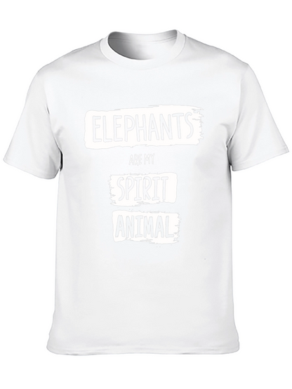 Elephants Are My Spirit Animal - Graphic Tee