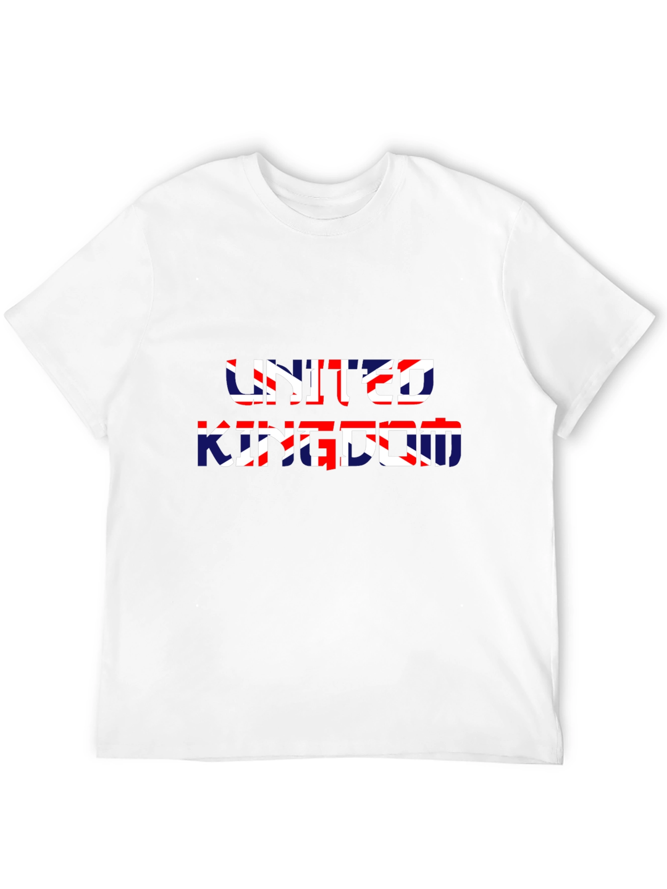 United Kingdom Flag Graphic Black Tee