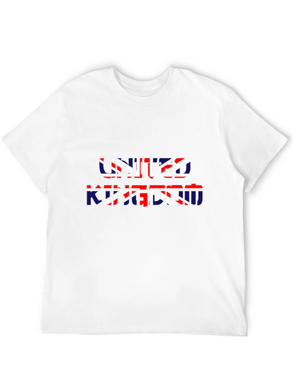 United Kingdom Flag Graphic Black Tee