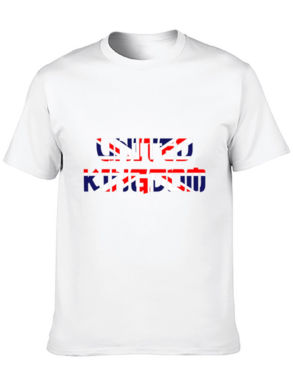 United Kingdom Flag Graphic Black Tee