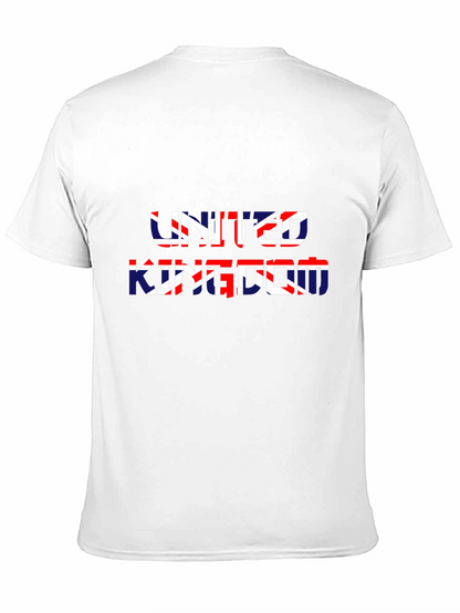 United Kingdom Flag Graphic Black Tee