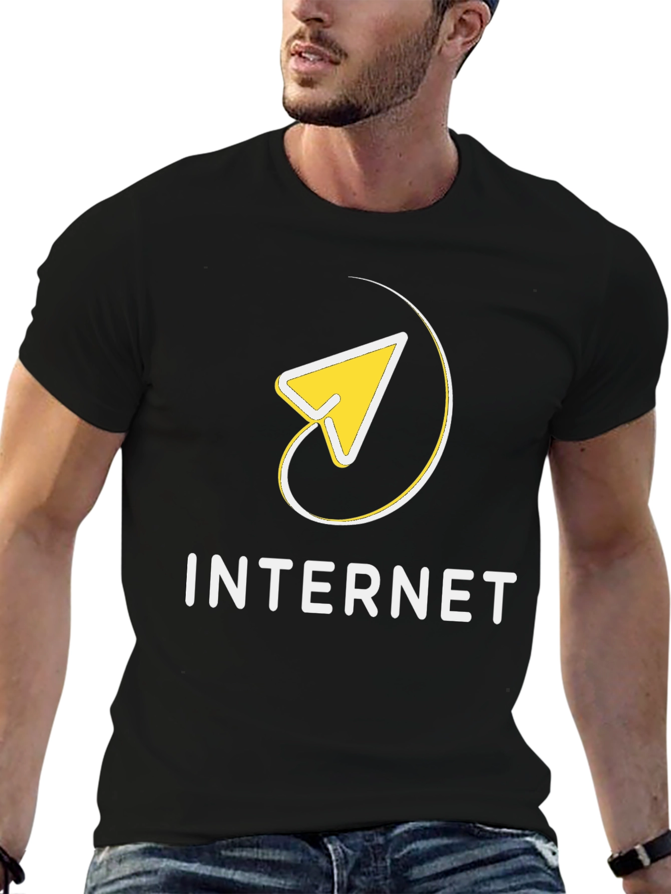 Internet Paper Airplane T-Shirt