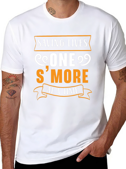 Saving Lives Smore Funny T-Shirt