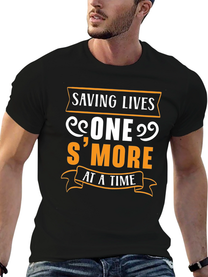 Saving Lives Smore Funny T-Shirt
