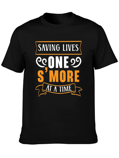 Saving Lives Smore Funny T-Shirt