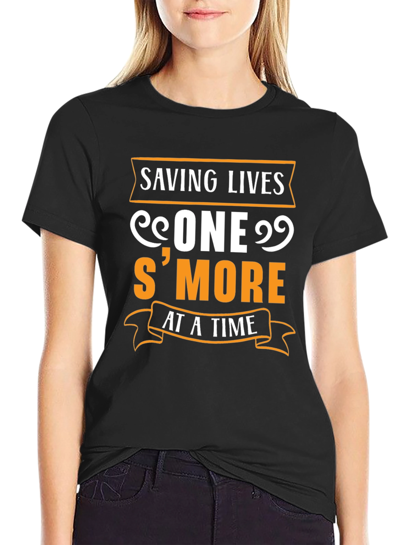 Saving Lives Smore Funny T-Shirt