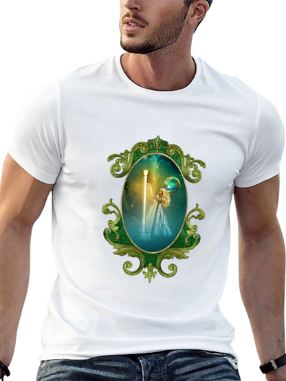 Mystic Framed Graphic Tee - Black