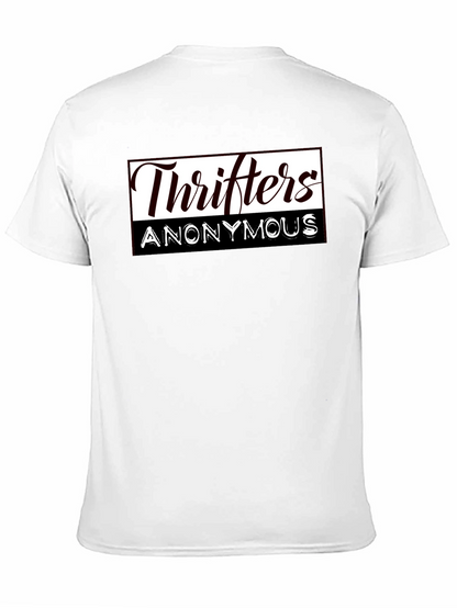 Thrifters Anonymous Graphic T-Shirt - Black