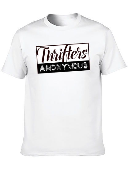 Thrifters Anonymous Graphic T-Shirt - Black