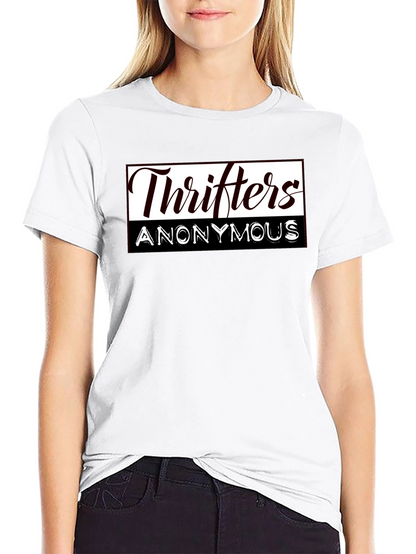 Thrifters Anonymous Graphic T-Shirt - Black