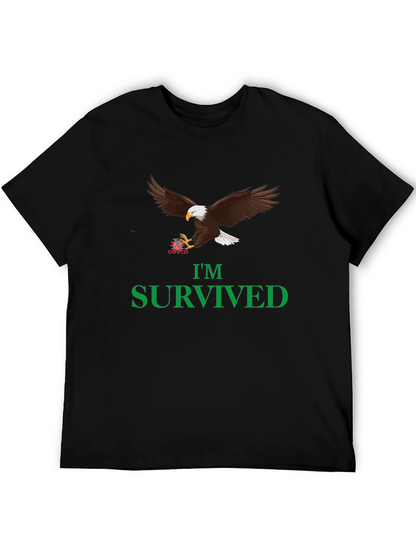 Im Survived Eagle Graphic Tee