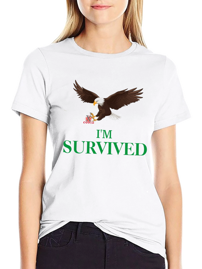 Im Survived Eagle Graphic Tee