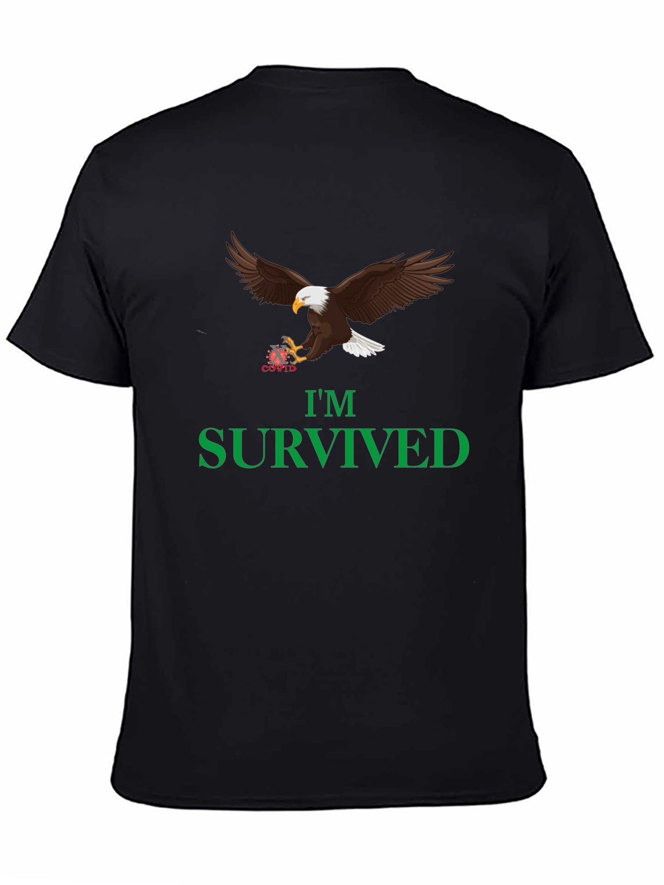 Im Survived Eagle Graphic Tee