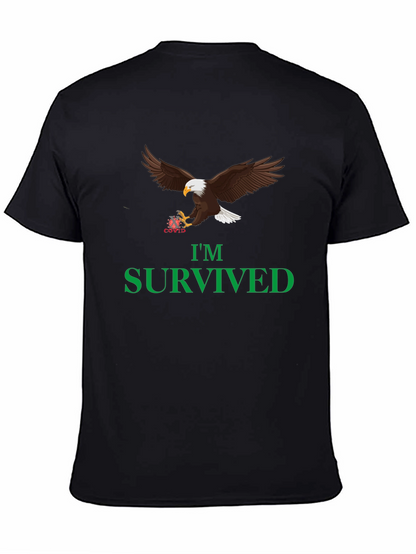 Im Survived Eagle Graphic Tee