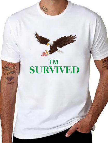 Im Survived Eagle Graphic Tee