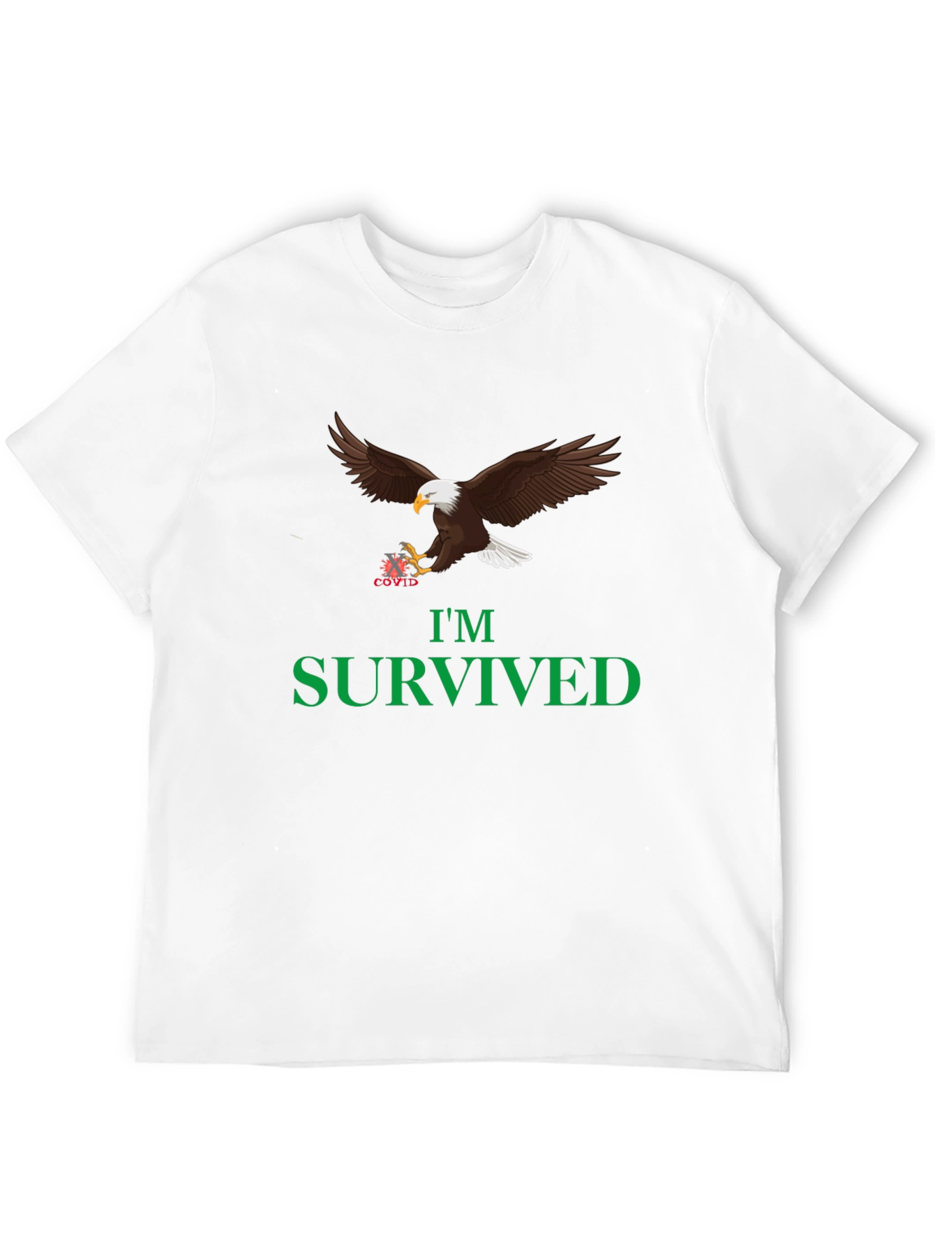 Im Survived Eagle Graphic Tee