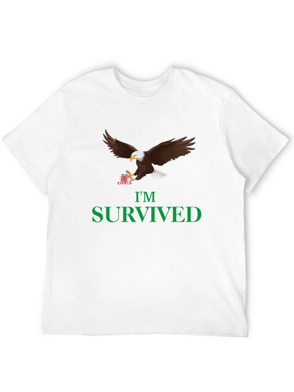 Im Survived Eagle Graphic Tee
