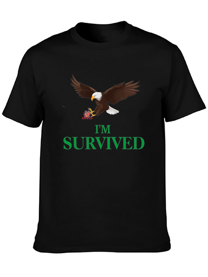 Im Survived Eagle Graphic Tee