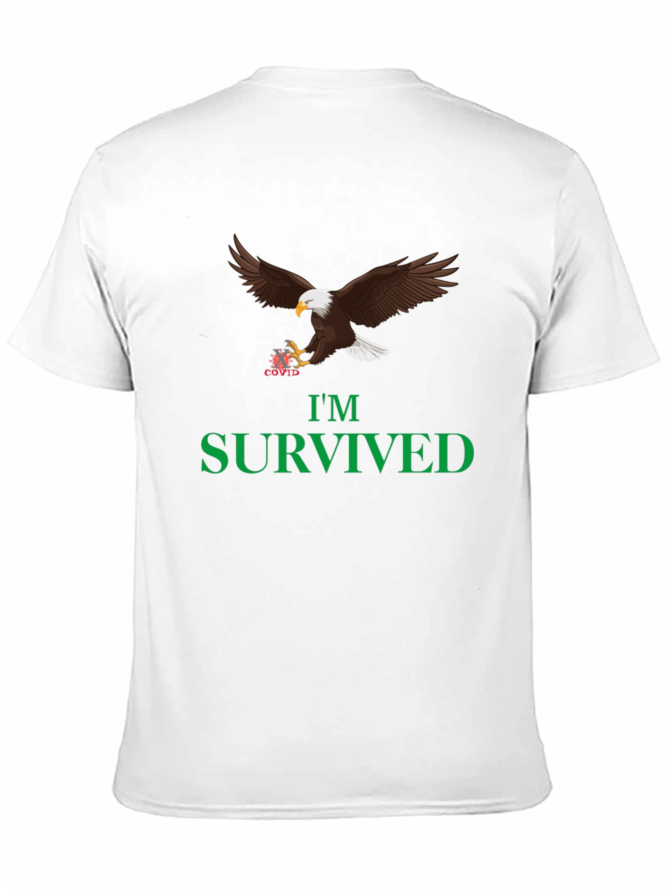 Im Survived Eagle Graphic Tee