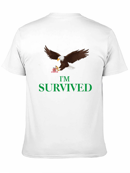 Im Survived Eagle Graphic Tee