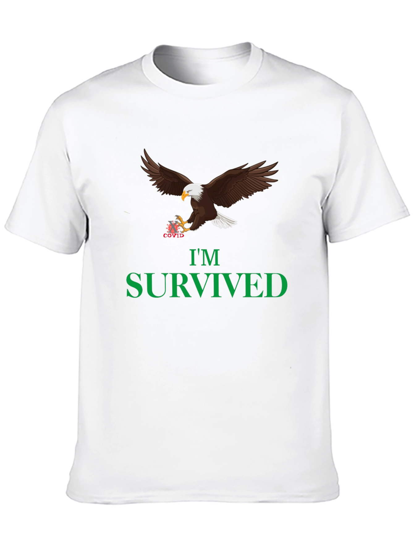 Im Survived Eagle Graphic Tee