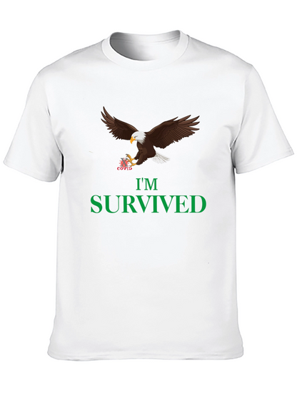 Im Survived Eagle Graphic Tee