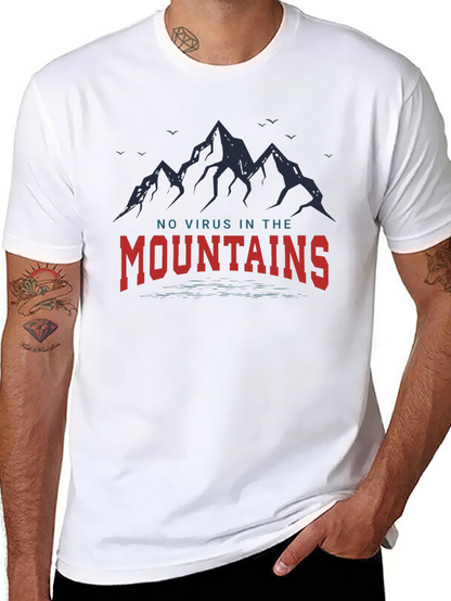 No Virus in the Mountains Graphic Tee