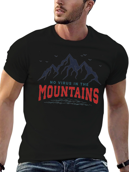 No Virus in the Mountains Graphic Tee