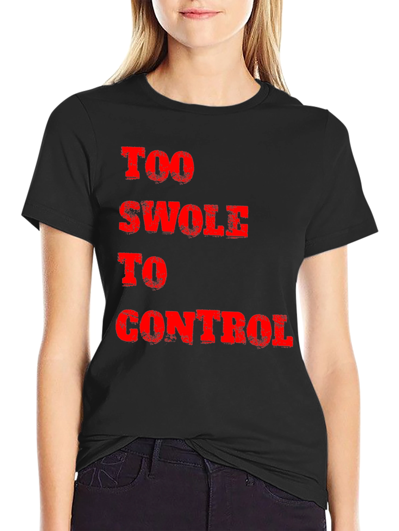Too Swole to Control Graphic Tee