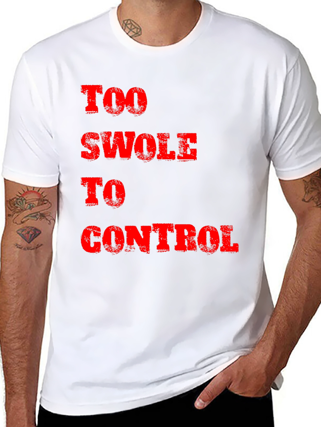 Too Swole to Control Graphic Tee