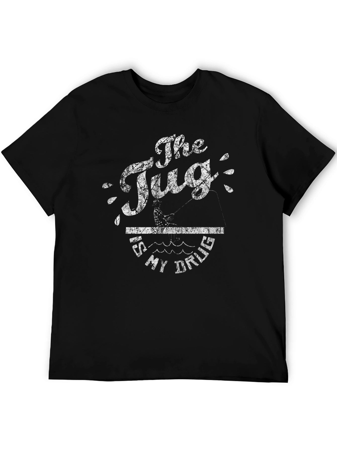 The Tug Is My Drug Fishing T-Shirt