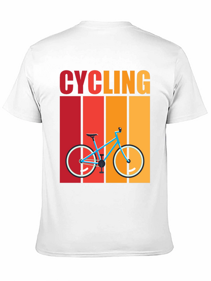 Cycling Retro T-Shirt - Bike Design