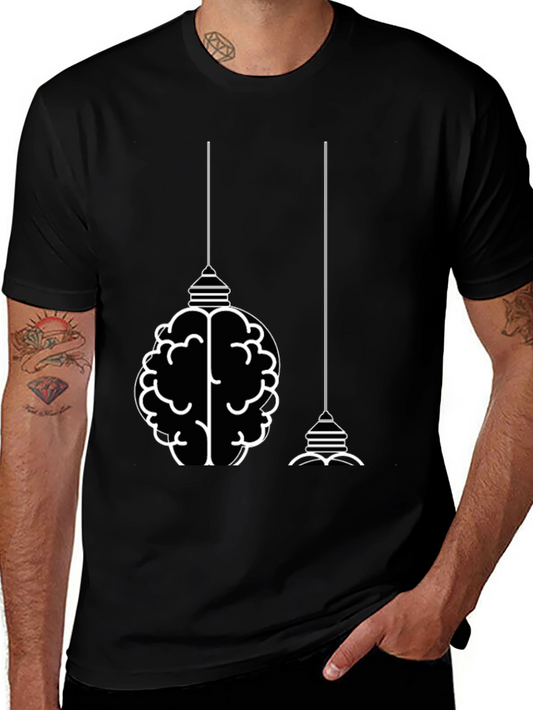 Brainstorm T-Shirt: Smart & Stylish Black Tee