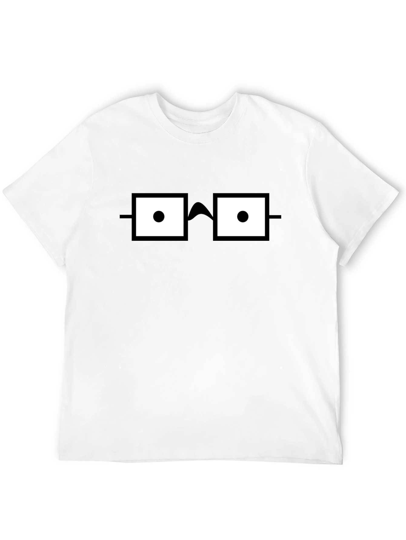 Nerdy Glasses Graphic T-Shirt - Geek Chic